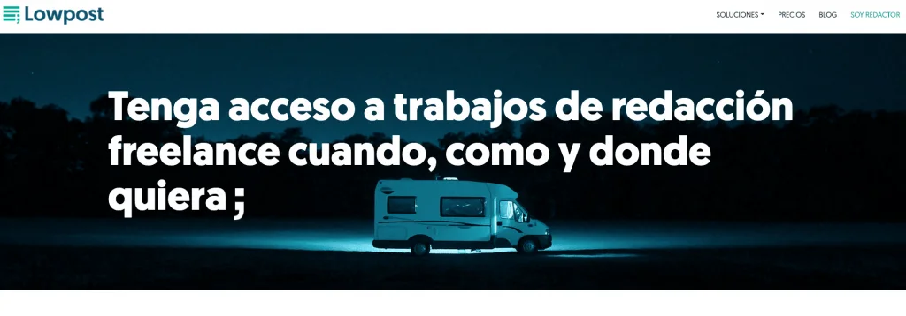 Ganar dinero desde casa con Lowpost