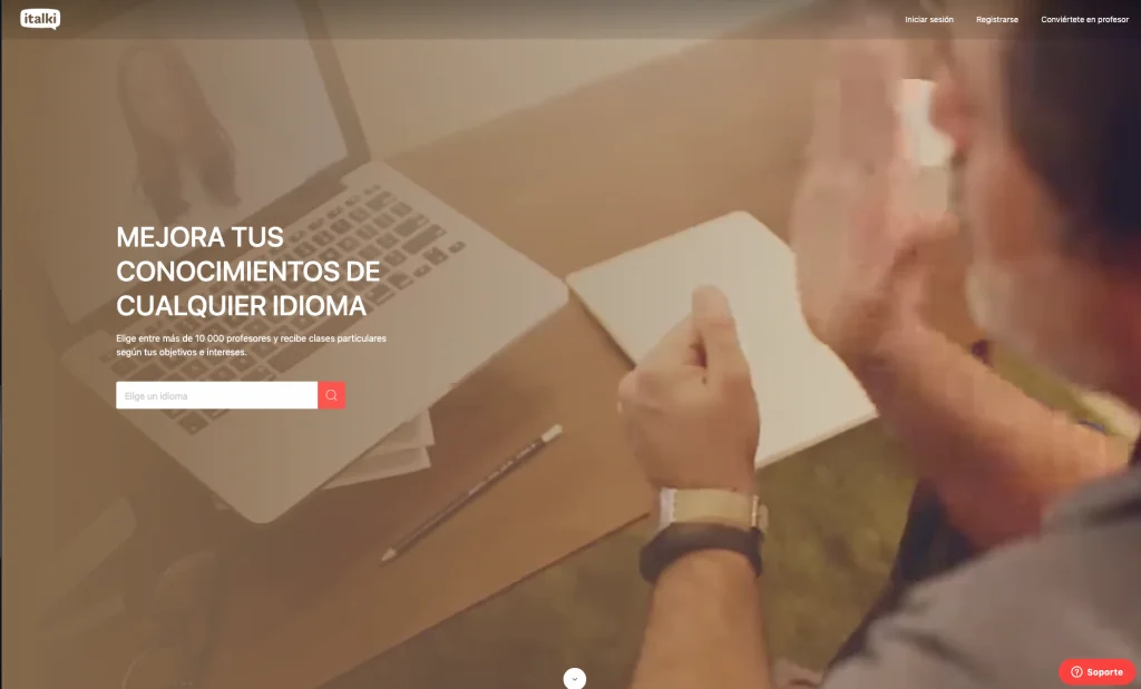 Gana dinero desde casa con Italki