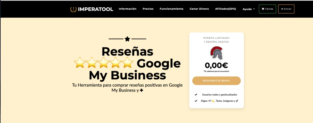 Ganar dinero desde casa con Imperatool